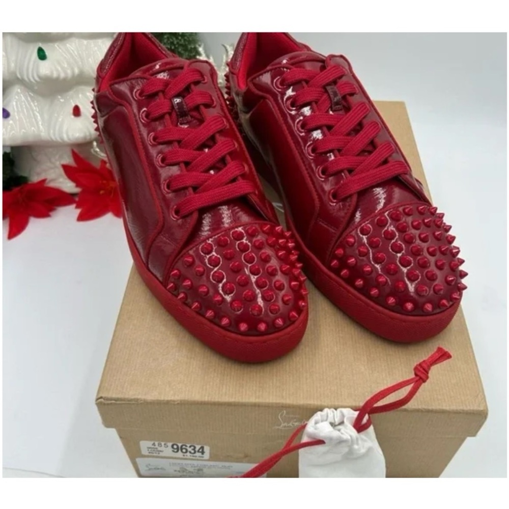 Christian Louboutin SEAVASTE orlato flat sneakers size 46 made in Italy - Picture 2 of 6